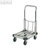 5* Schiebebügelwagen Alu, B400xL500-720mm, Tragkraft bis 100 kg, 484732
