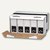 5* Archiv-Container, Deckel vorne, 52x25x34cm