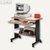 Dataflex PC-Arbeitsplatz 900, fest, schwarz/buche, 85.843: Produktabbildung 1