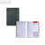 Oxford Wochenkalender Office, 1 Woche/2 Seiten, PP Metallic-look grau, 393770116