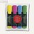 Faber-Castell Textliner 48 Refill, Strichstärke 1-5mm, sortiert 4er Etui, 154804