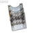 Helit Tischprospektständer, 3x DIN A4 hoch, grau/transparent, 3er-Set, H61027.08
