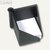Helit Zettelkasten, schwarz, mit Stifthalter  H63040.95