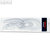 Rotring Burmester-Kurvensatz, 3-tlg., Kunststoff, glasklar, S0221301