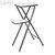 Hama Projektionstisch, B30 x T40 x H102cm, 18774