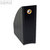 Multiform Stehsammler La Linea Exactive, schwarz/mandarine, 172411D