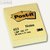 3M Haftnotizen Post-it Notes, gelb, 38 x 51 mm, Block &aacute; 100 Blatt, 653