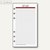 Dohse ide Timing 2 Papier, kariert, DIN A6, 24 Blatt  66450