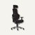 Sitwell Drehstuhl Ortholetic Balance mit Kopfstütze, schwarz, O1530BK-109: Produktabbildung 1