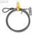 Kensington Microsaver Notebookschloss Combination Lock, 18,5 m Kabel,  64344EUB