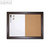 Nobo Pintafel Espresso, Holzrahmen Wenge, Korktafel, 430x584x25 mm, 1902452