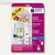 Zweckform Flaschenetiketten, 90x120 mm, 20 Etiketten, MD4001