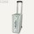 Jüscha Pilotenkoffer mit Trolley Aluminium, Teleskop-System, silber, 45111