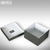 Philippi Aufbewahrungsbox Cube, 10x10x5.6cm, Nickel poliert mit Innenauskleidung: Produktabbildung 2