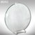 Circle Vase 33 cm, Glas auf Aluminiumständer: Produktabbildung 1