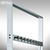 Stand-Garderobe OPLA - BST aus Aluminium: Produktabbildung 2