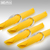 Serviettenringe SWIRL, 60 x 20 mm, 4er-Set, versilbert: Produktabbildung 2