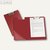 5* Klemmbrettmappe, DIN A4, rot, PVC, 913683