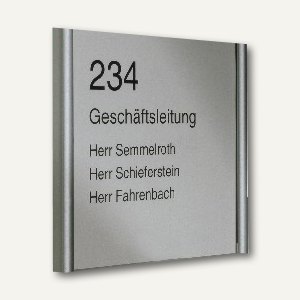 BST Hinweisschild Argo-G 168x150mm Oberfläche flach, ARGO-G