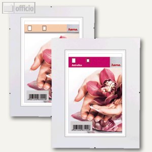 Hama Rahmenloser Bildhalter Clip-Fix, 40 x 50 cm, Normalglas, 63036