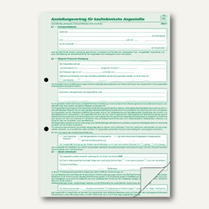 RNK Anstellungsvertrag kfm. Angestellte, DIN A4, 10 St., 541/10