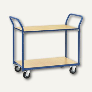 FairCart Tischwagen, blau, Ladefläche: 100 x 60 cm, bis 200 kg, 17051