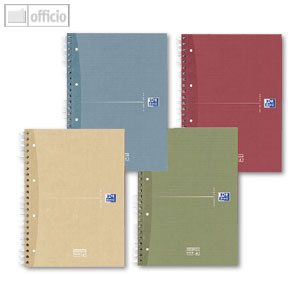 Oxford Collegeblock Office Recycling, DIN A5+, kariert, 90 g/qm, 100 Blatt, 353002530