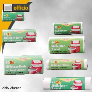 Neotén Müllbeutel 18l 450x550 mm natur, 6022