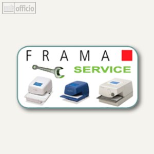 Frama Installation/Einweisung, Frama Frankiersysteme Matrix F2/F2-L/F4, Service