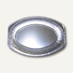 Neoten Aluminium-Einmal-Servierplatten, 233x333 mm, 2 Stück, 6443LA