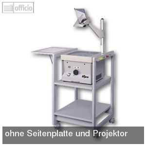 ATLANTA OHP-Rollwagen Projektor-Boy, 2 Fachböden, lichtgrau, A6482211