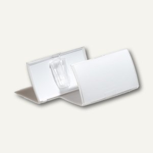 Durable Namensschild Click Fold, 75 x 40 mm, transparent, 25 Stück, 8211-19