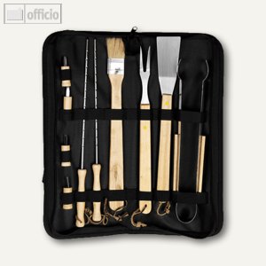 Giving Europe Grillbesteck Ronda, 10-teilig, Etui Polyester, 2632
