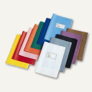 Veloflex Schulhefthülle, DIN A5, PP-Folie, mittelblau, 25 Stück, 1352052
