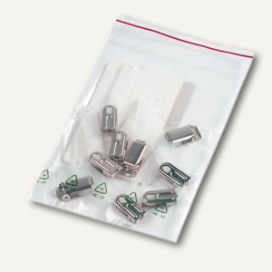 Veloflex Hosenträgerclip für Namensschilder mit Langloch, 100 St., 2656000