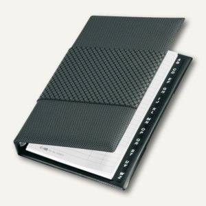 Veloflex Telefonringbuch Silver, 145 x 225, PVC, grau/silber, 4152590