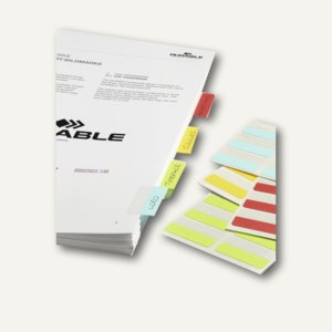 Durable Selbstklebetaben Quick Tab, ablösbar, sortiert, 48 St., 8405-00