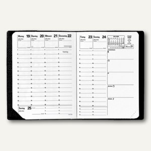 Quo Vadis Taschenkalender Tour 3071Q schwarz 9x12, 5cm, 3071Q
