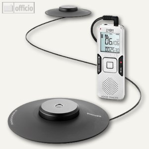 Philips Diktiergerät Digital Voice Tracer 898, 8 GB, silber, LFH898