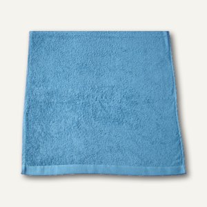 Handtuch aus Frottee, 50 x 100 cm, blau, 2065027