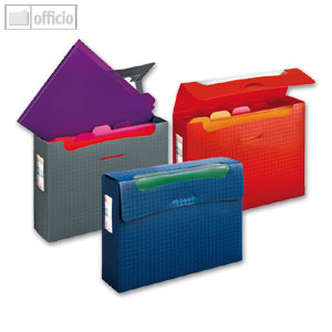 Veloflex Sammelbox V-CLASS® Viquel A4, 5 Mappen m. Taben, sortiert 3 St. V123183