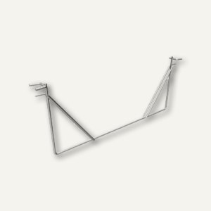 visupro Topschild-Halterung für Kundenstopper DIN A0, Metall, Z-KS-TSH-A0