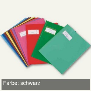 Heftschoner "Styl'SMS", 170x220mm, PVC, schwarz, 25 St Heftschoner "Styl'SMS", 170x220mm, PVC, schwarz, 25 St