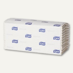 Tork Handtücher Advanced, Lagenfalzung, 25 x 31 cm, weiß, 2400 St., 290264