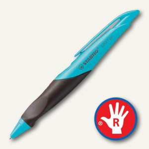 Stabilo Gelschreiber EASYgel, Rechtshänder, türkis/braun, 5892/1-41