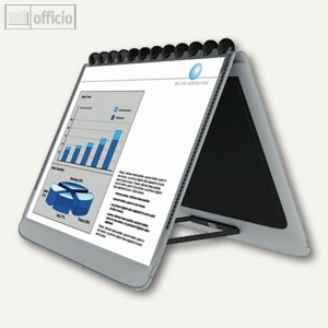 ELBA Tisch-Flipchart manageMe, DIN A4, schwarz/silber, 61428