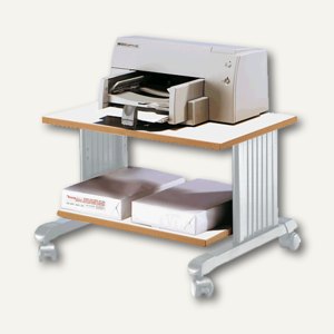 Dataflex Druckerboy, Tisch mit Rollen, lichtgrau, 85.100