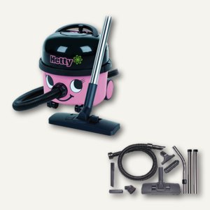 Numatic Staubsauger Hetty, pink/schwarz, mit Zubehörset, 838356/HET200-A