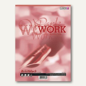 Landré Briefblock, DIN A5, kariert, 50 Blatt, 70g/m², 356505022