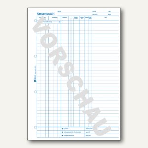 Zweckform Formular Kassenbuch EDV DIN A4, 426